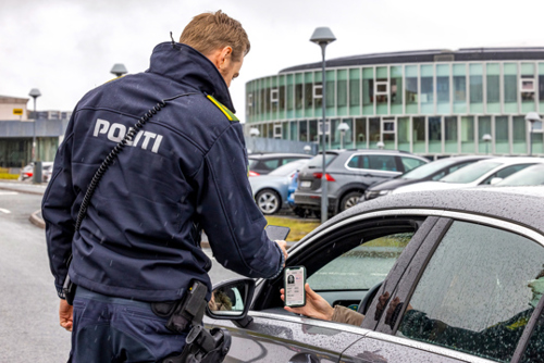Politistur Kort